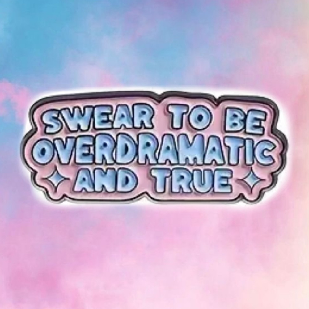 Taylor Swift Themed Enamel Pin Lover Song  Lyrics NEW